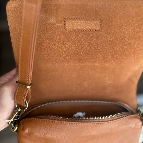 Madewell Brown Leather Crossbody Bag - Picture 5 of 10
